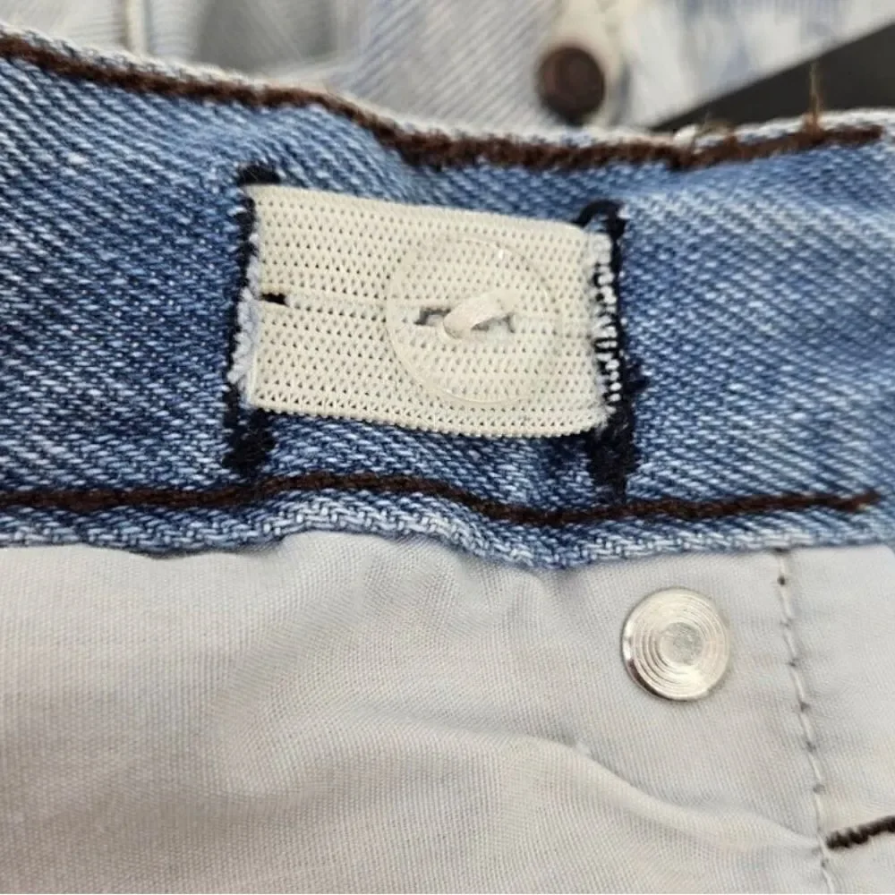 NWT - ONE TEASPOON - Girls High Waisted Mini Skirt - Size 7-8- Antique Denim